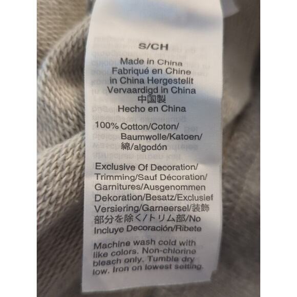 J. Crew Women's NYC New York City Embroidered Sweatshirt Gray Crewneck Size S - Picture 7 of 10